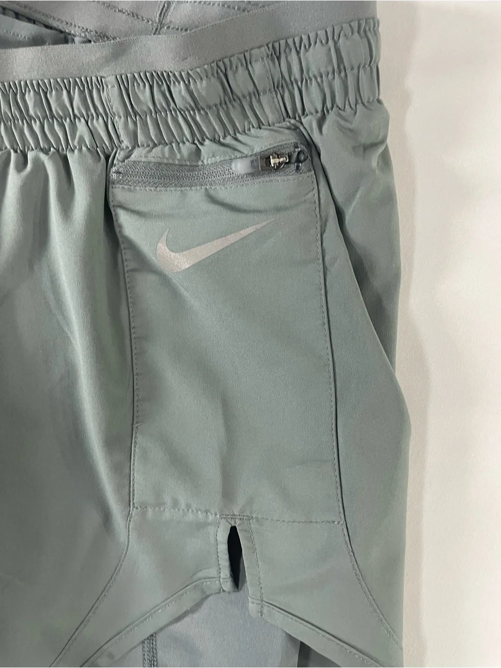 Nike Women's Olive Athletic Running Shorts